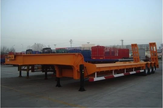 Lowboy Semi Trailer