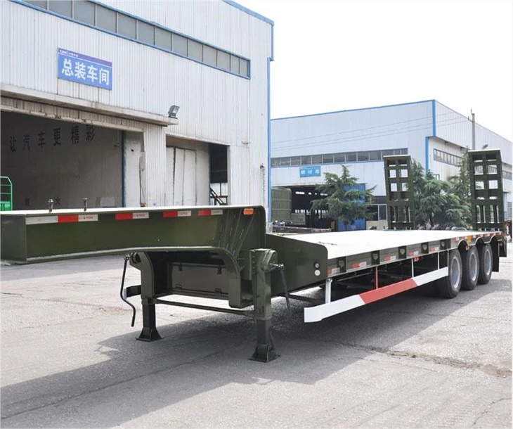 Lowboy Semi Trailer