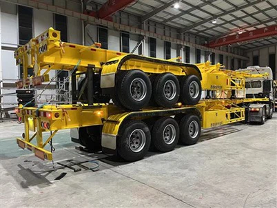 Semiremorcă Skeleton De Vanzare